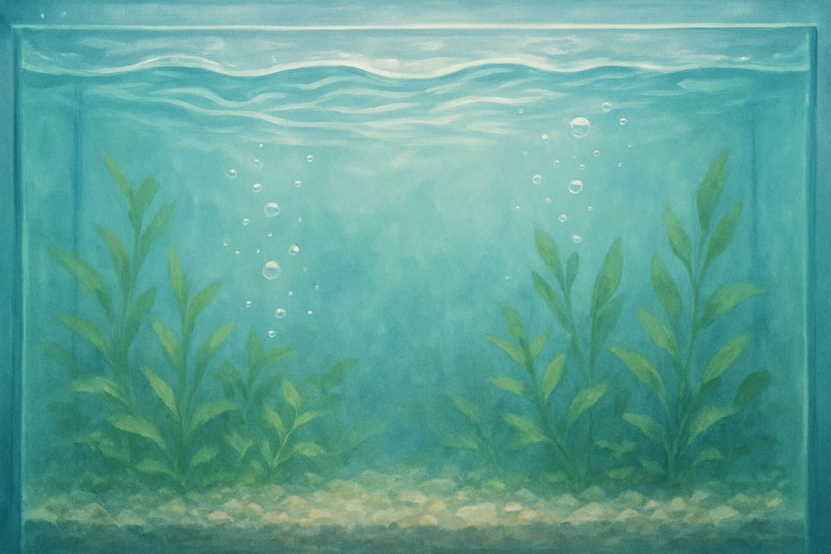 Filtration — generic aquatic editorial illustration