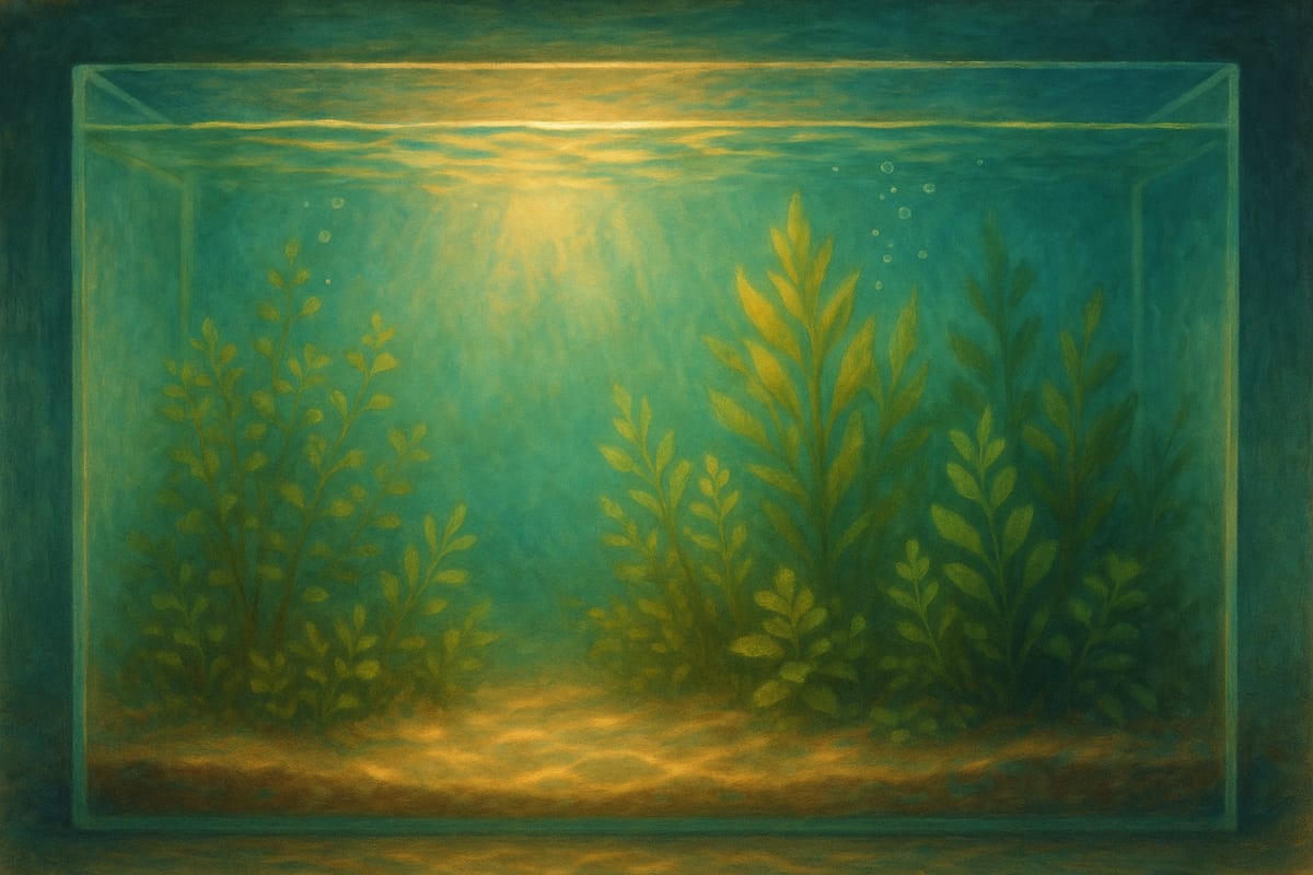 Heating & Lighting — generic aquatic editorial illustration