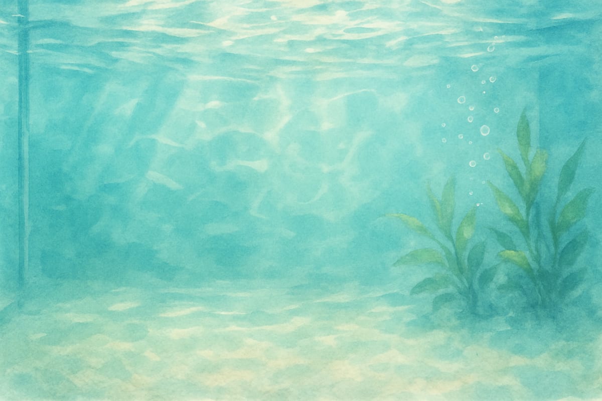 Water Care — generic aquatic editorial illustration
